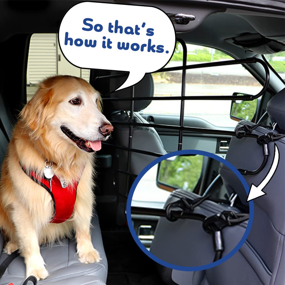 Zookeeper Vehicle Pet Barrier: Adjustable Universal for Cars, Trucks, SUVs 8 Zookeeper Vehicle Pet Barrier: Adjustable Universal for Cars, Trucks, SUVs Zookeeper Vehicle Pet Barrier: Adjustable Universal for Cars, Trucks, SUVs - Image 8