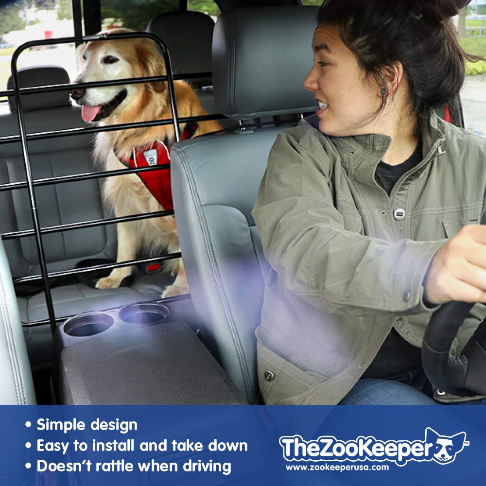 Zookeeper Vehicle Pet Barrier: Adjustable Universal for Cars, Trucks, SUVs 6 Zookeeper Vehicle Pet Barrier: Adjustable Universal for Cars, Trucks, SUVs Zookeeper Vehicle Pet Barrier: Adjustable Universal for Cars, Trucks, SUVs - Image 6